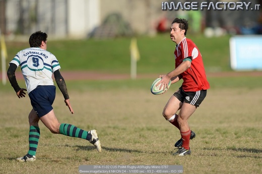 2014-11-02 CUS PoliMi Rugby-ASRugby Milano 0767